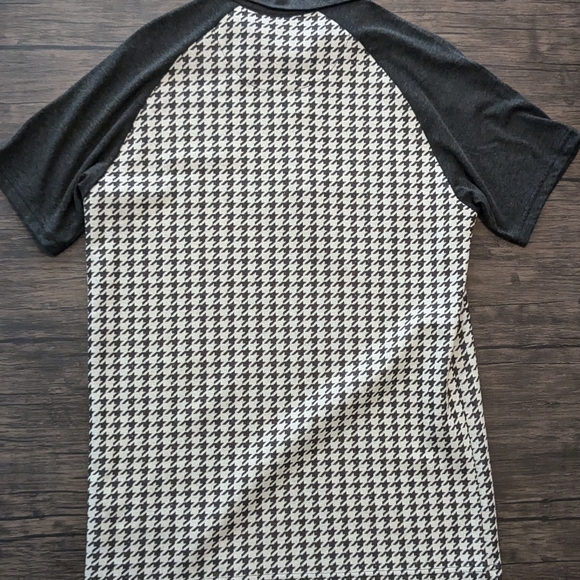 Brand new men's houndstooth Polo - Picture 4 of 7